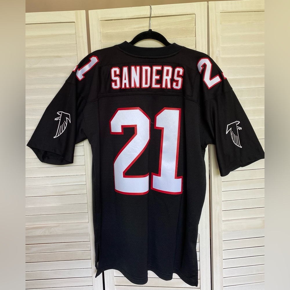 Mitchell & Ness Deion Sanders Falcons Jersey #21 Women’s size Large